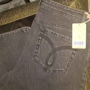 Nurture Gray Stretch Skinny Jeans NWT Sz 8